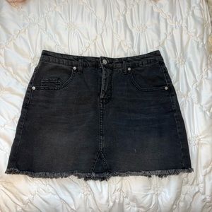 Wild Fable Black Denim Skirt (From Target) Size 12